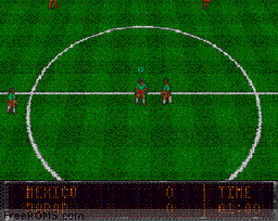 World Soccer 94 - Road to Glory online game screenshot 2