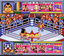 Zennihon Pro Wrestling - Fight da Pon! online game screenshot 2