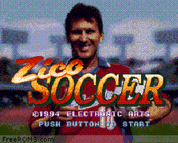 Zico Soccer online game screenshot 1