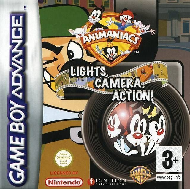 Play Animaniacs Lights, Camera, Action! GBA Online