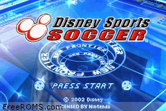 Play Disney Sports - Soccer GBA Online