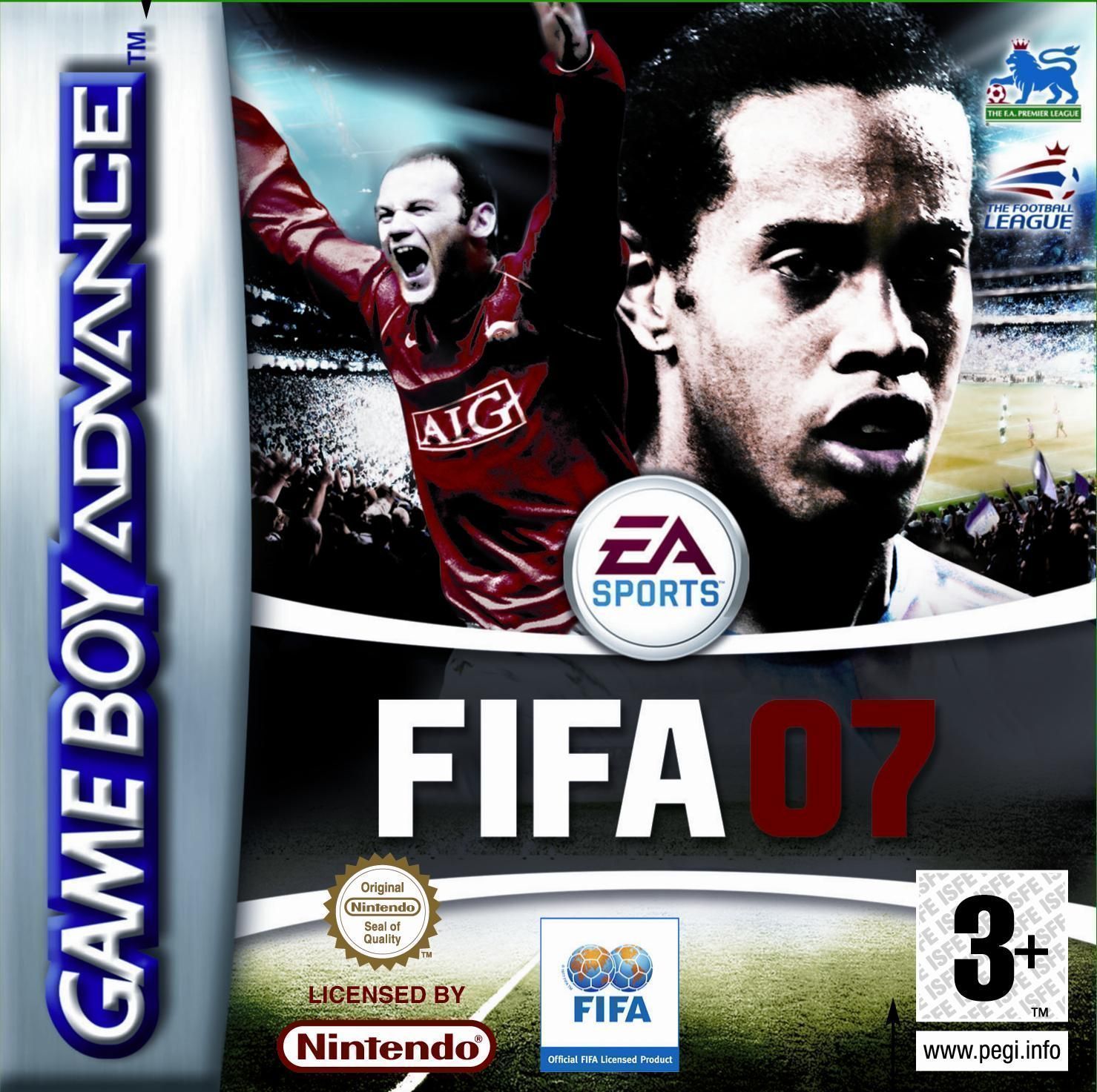 Играйте в Fifa 2007 онлайн (GBA)