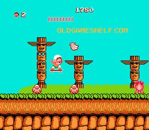 Adventure Island, NES, Jogos