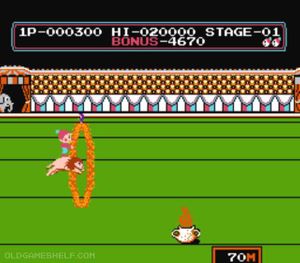 Circus Charlie Nes Online Game Oldgameshelf Com