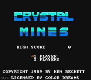 Play Crystal Mines NES Online