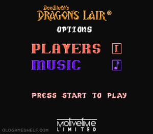 Dragon S Lair Nes Online Game Oldgameshelf Com