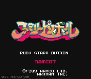 Play Family Pinball Jap NES Online