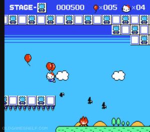 Hello Kitty World (NES) - Online Game | OldGameShelf.com