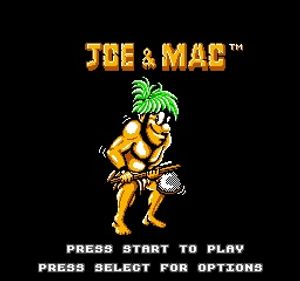 Joe And Mac Caveman Ninja Nes Online Game Oldgameshelf Com