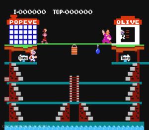 Popeye no Eigo Asobi (NES) online hra