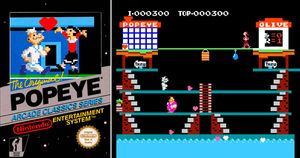 Play popeye on sale nes