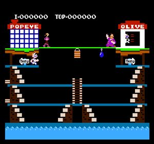 Popeye game screenshot 3 Popeye online game screenshot 3