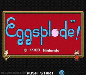 Short Order - Eggsplode (NES) - Online Game | OldGameShelf.com