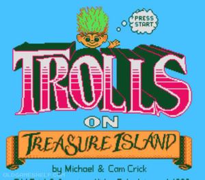 Trolls on Treasure Island - Juego en línea | OldGameShelf.com