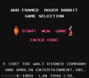 Roger sale rabbit nes