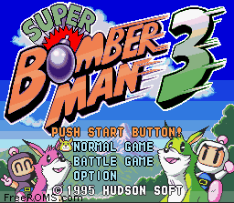 SUPER BOMBERMAN 3 free online game on